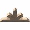 Ekena Millwork Richland Smooth Timber Gable Bracket, Douglas Fir, 48"W x 26"H x 5 1/2"D x 5 1/2"F, 13/12 Pitch GBW048X26X0606RIC00SDF - alternate 3